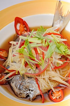 Steamed Fish with Soy Sauce