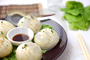 Steamed meat dumpling