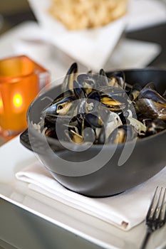 Steamed Mussells