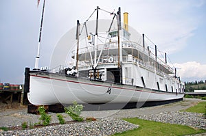 Steamer in Whitehorse in Yukon, in Canada