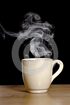 Steaming Hot Coffee