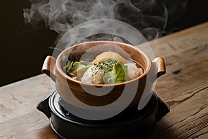 Steaming oden pot, warmth and flavor in every savory bite