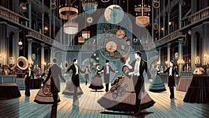 Steampunk Ballroom Dance