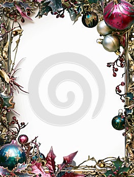 Steampunk Christmas graphic template