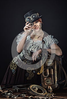 Steampunk girl