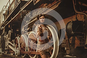 Steampunk girl