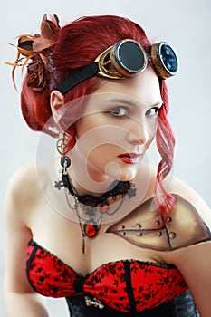 Steampunk girl