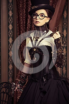 Steampunk in glasses