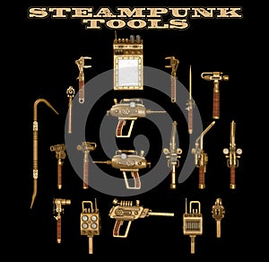 Steampunk hand tools