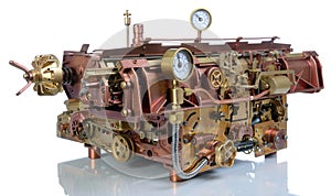 The steampunk mechanism.