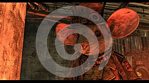 Steampunk Mouse with Classical Hat