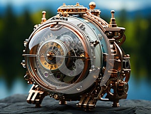 steampunk time machine