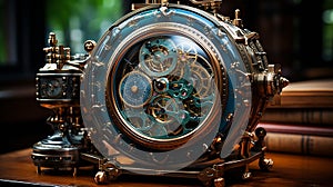 steampunk time machine