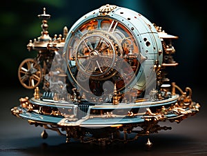 steampunk time machine