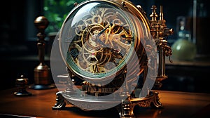 steampunk time machine