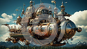 steampunk time machine