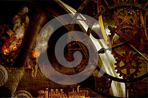 Steampunk time photo