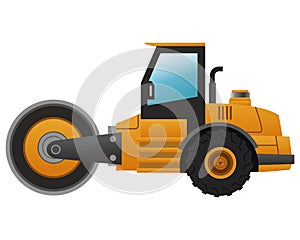steamroller machine icon