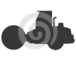 steamroller machine icon