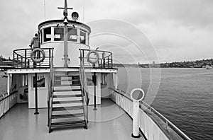 Steamship superstructure photo