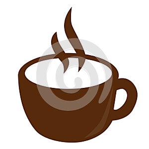 Steamy Coffee Cup Icon
