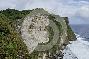 Steef cliff at Uluwatu, Bali photo