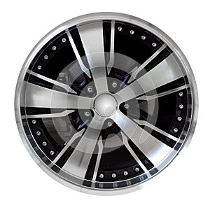 Steel alloy car rim