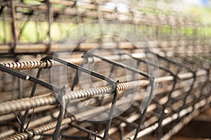 Steel bar rebar reinforcement