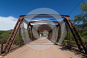 Steel Bridge Construction in Alemania, Argentina photo
