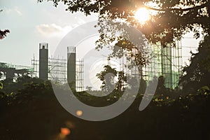 Steel bridge construction