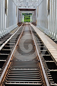 Steel bridge for Train