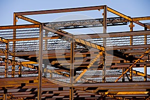 Steel Building Frame Construction