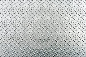 Steel checkerplate metal sheet, Metal sheet texture background.