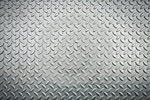 Steel checkerplate metal sheet, Metal sheet texture background., Abstract. photo