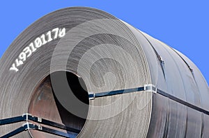 Steel Coil Close-Up