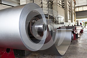 Steel Coils stock in warehouse