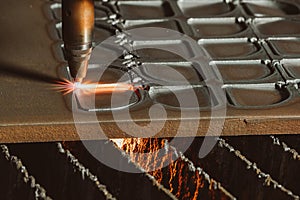 Steel cutting process