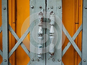 Steel door