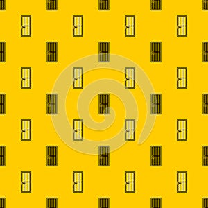 Steel door pattern vector