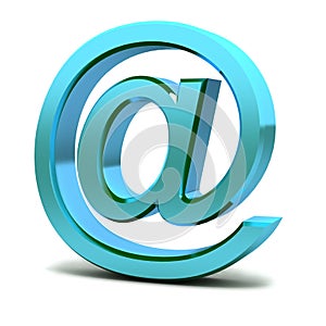 Steel e-mail internet icon