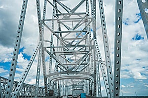 Steel engineered highway bridge structure