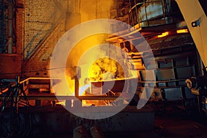 Steel factory, metallurgical or metalworking mill
