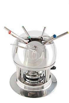 Steel fondue maker