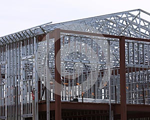 Steel frame