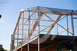 steel frame structure