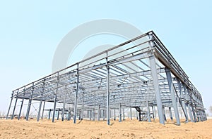 Steel frame structure