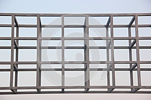 Steel frame structure