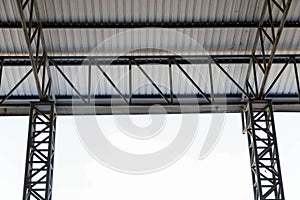 Steel frame structure