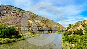 Steel Girder Railway Bridge over the Nicola River photo