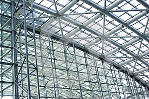 Steel and glass structure